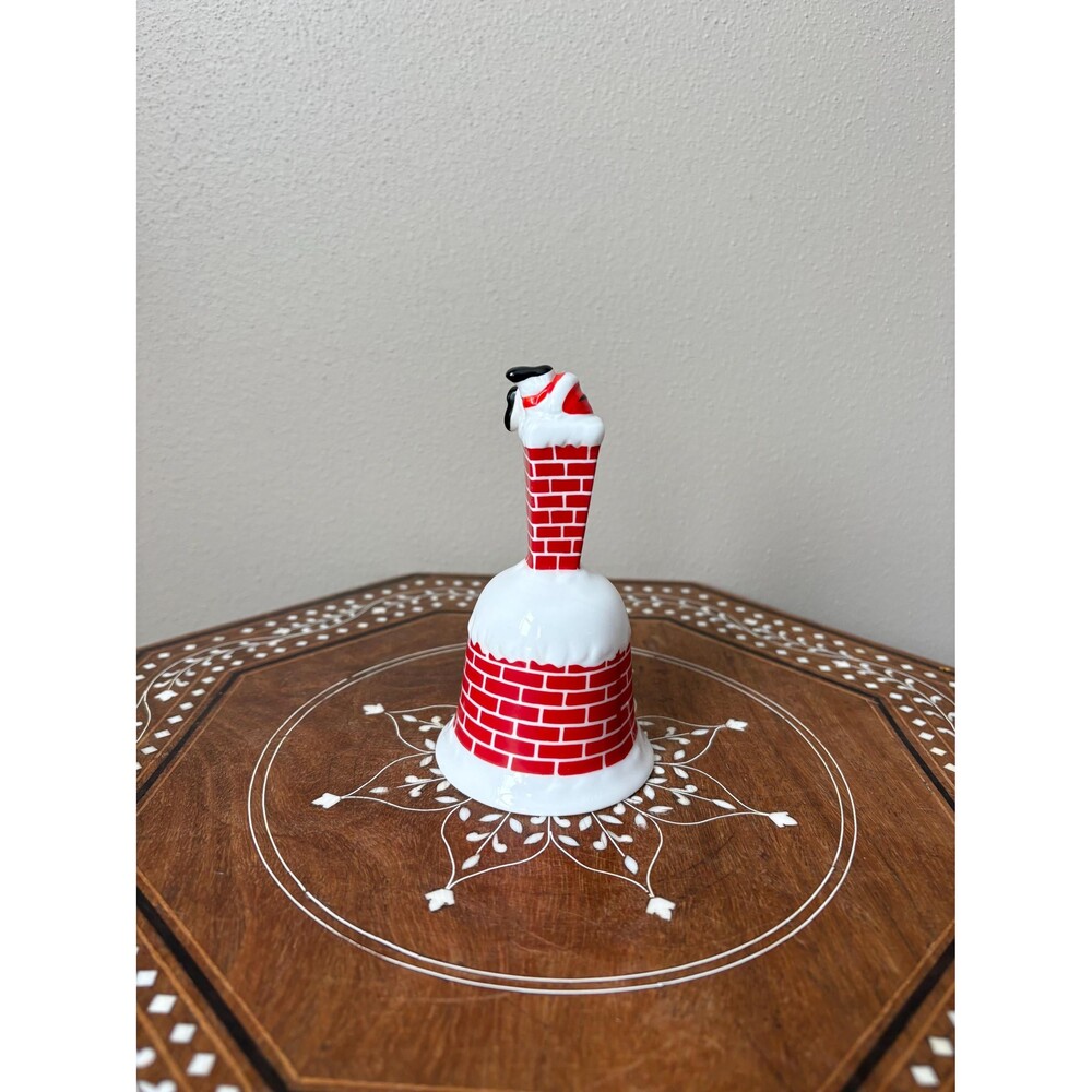 Vintage Santa Chimney Bell